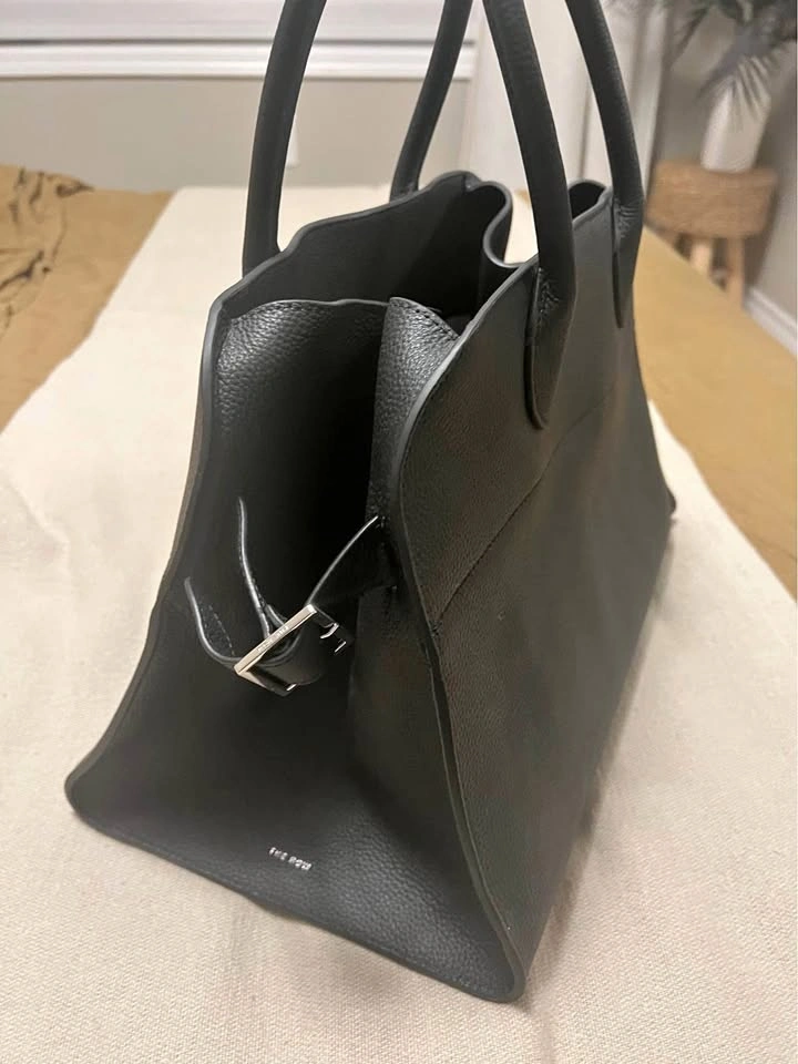Top Handle Leather Bag