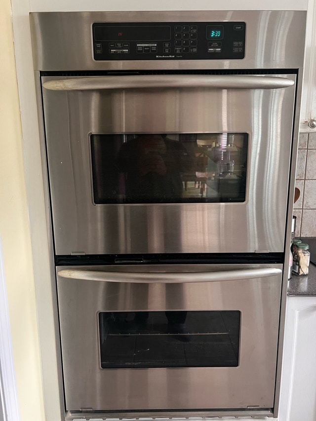 30” Kitchenaid Double Wall Oven