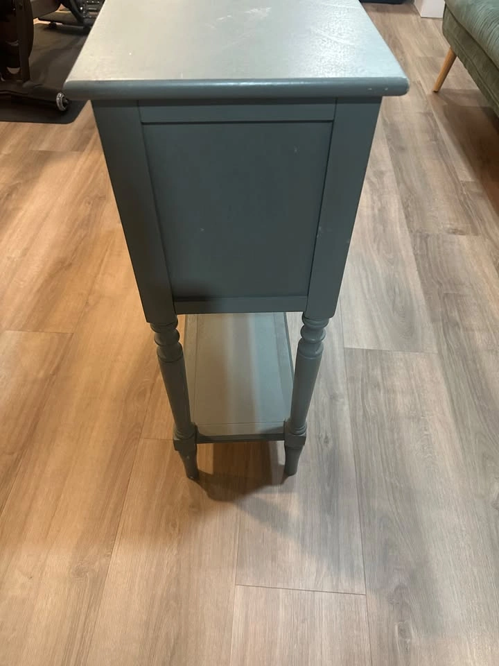 Gray entryway console table - photo 4