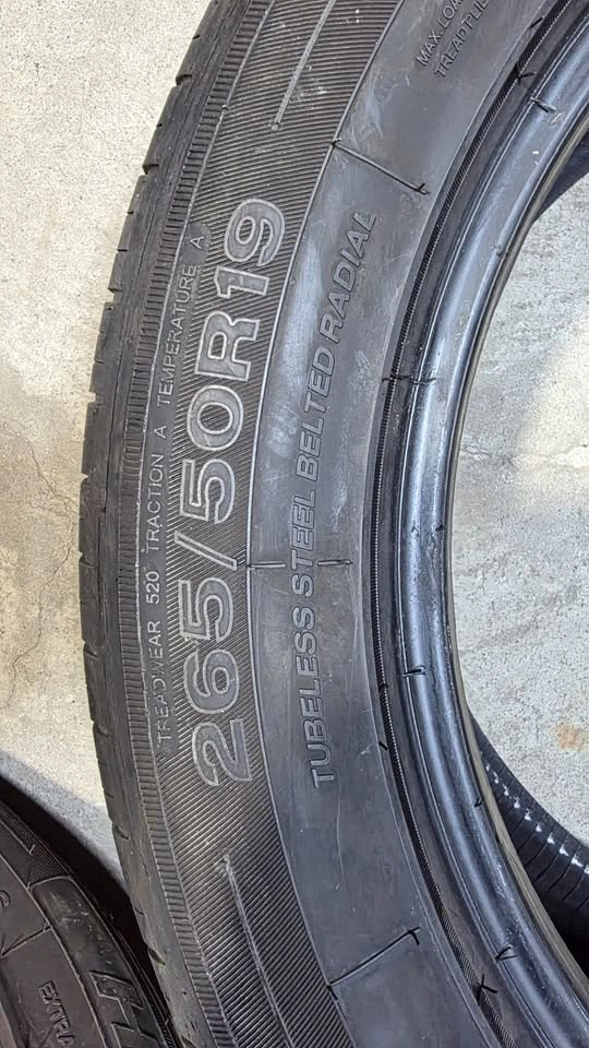 2 Tires Only: 265/50/19 Hilo All Season 70% Tread - photo 5