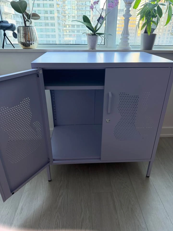 Metal Pet House Cabinet for Cats and Dogs / Pet Crate Furniture - photo 5
