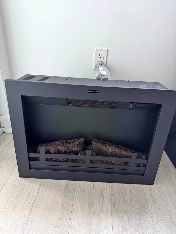 Electric Fireplace Insert 23.7” – 750/1500W Heater