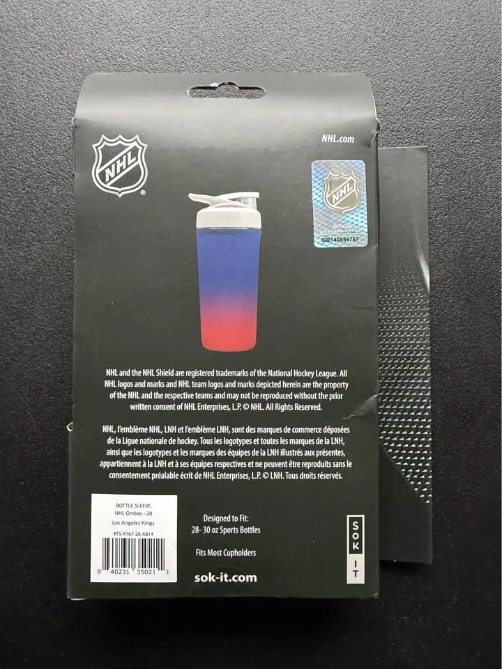 NHL Los Angeles Kings Bottle Sleeve / Can Cooler - New - photo 3