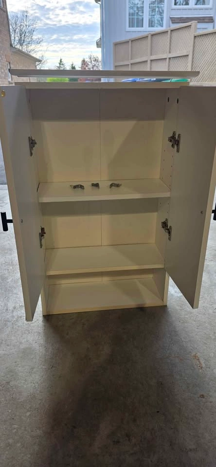 White 2-Door Storage/Medicine Cabinet - photo 5