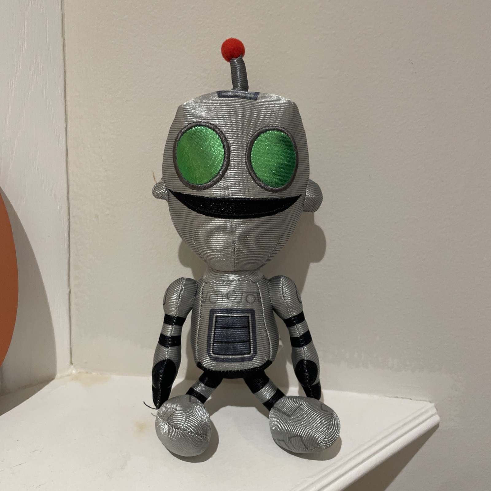 Ratchet & Clank Rift Apart Clank Plush Toy 9"