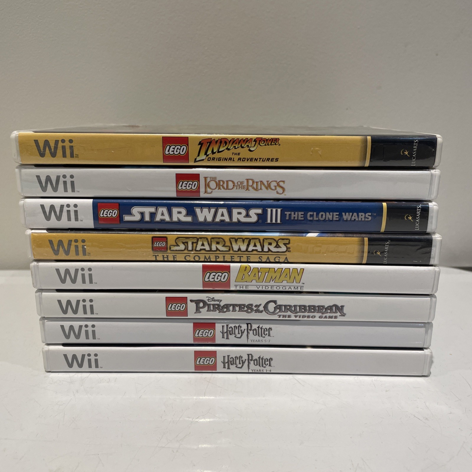 Nintendo Wii Lego Games Lot X 8