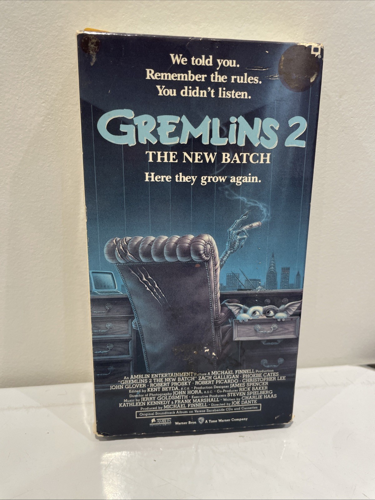 Gremlins 2: The New Batch VHS 1990 Ex Rental