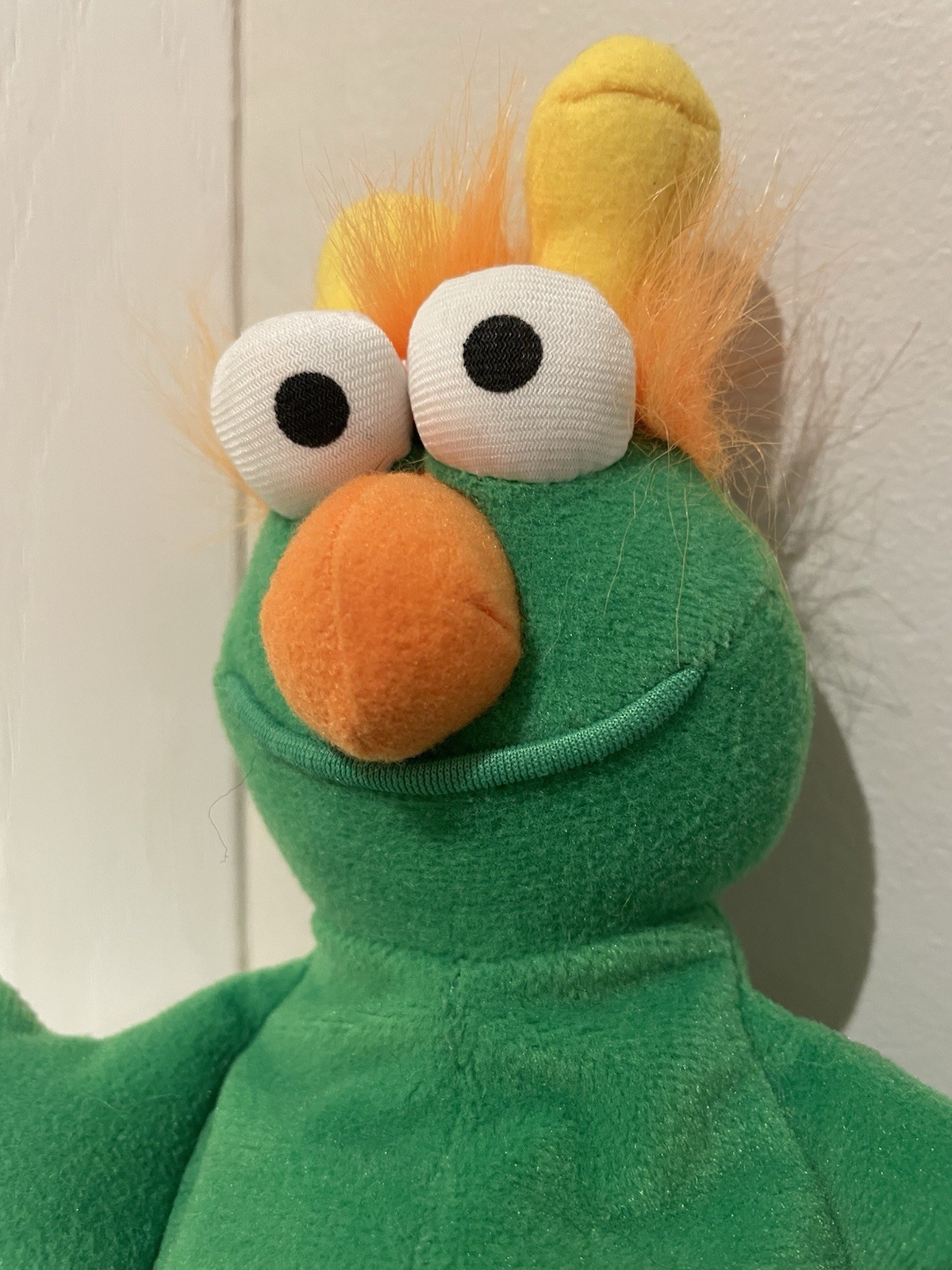 VTG TYCO Sesame Street HONKER Green 8” Monster Plush Bean Bag To - photo 5