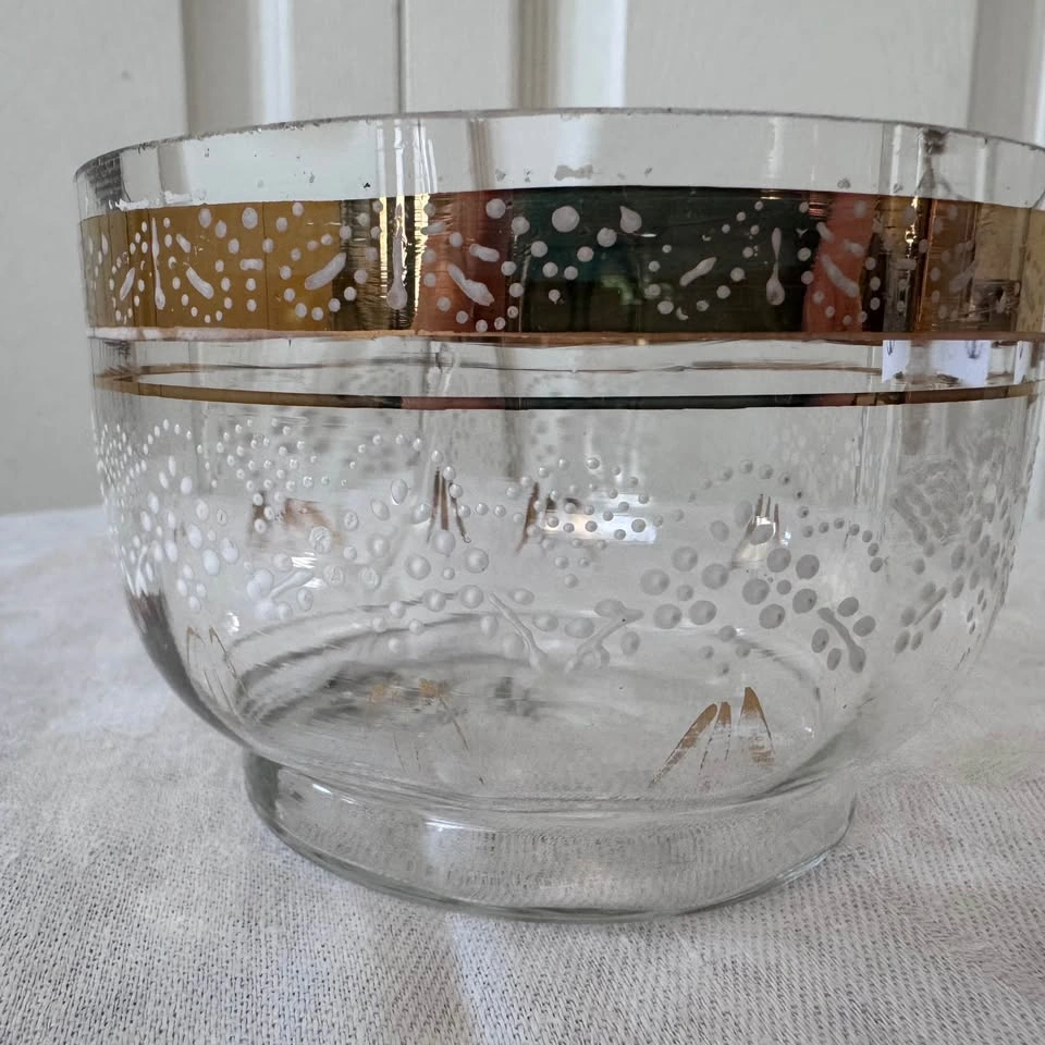 Victorian Decorative Hand Blown Glass Bowl - photo 2