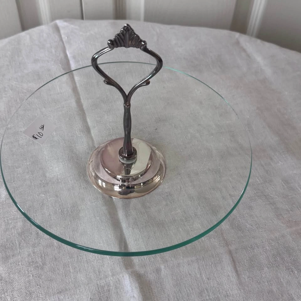 Glass dessert server from Bowring - photo 2
