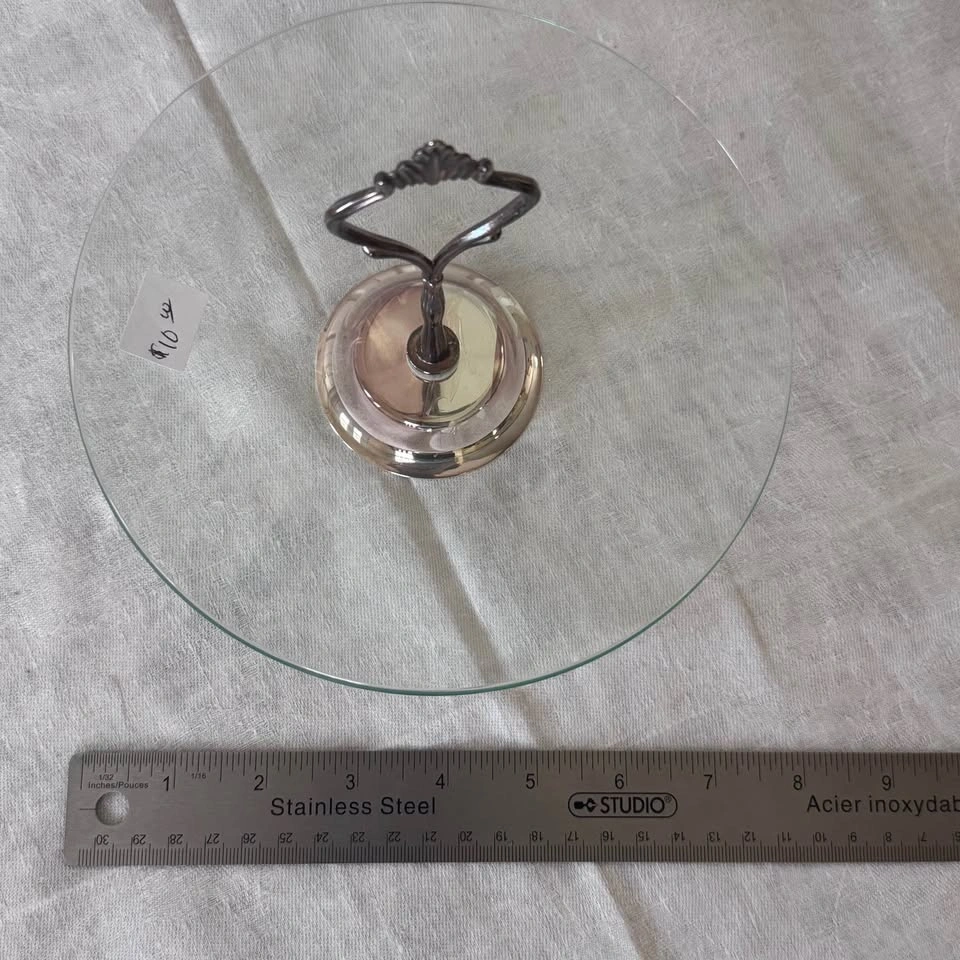 Glass dessert server from Bowring - photo 3