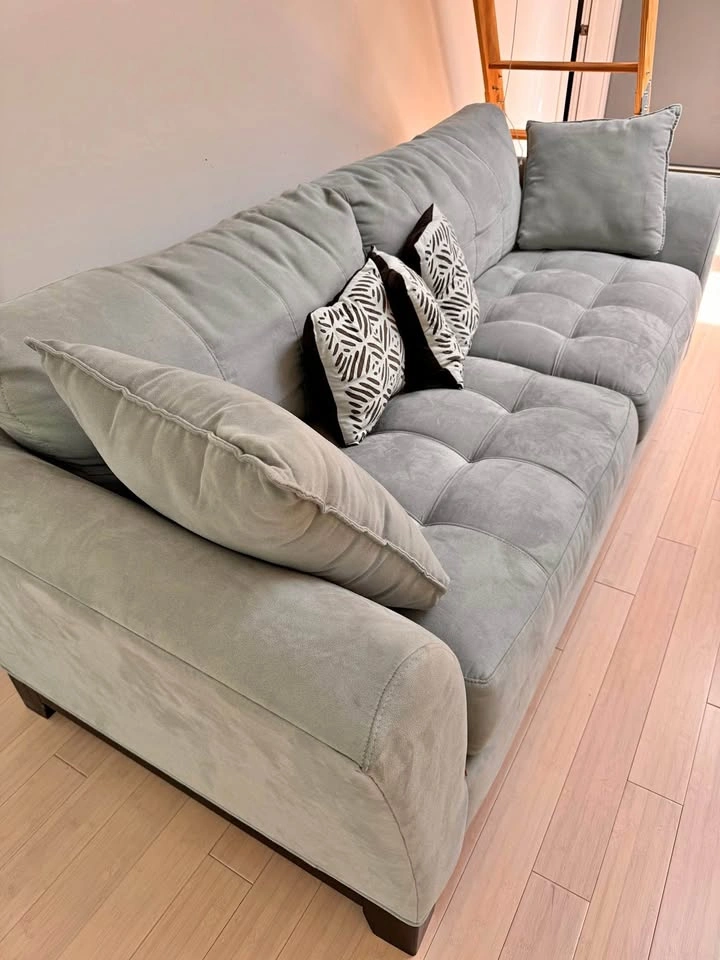 Comfy & Sturdy, Soft Suede SOFA