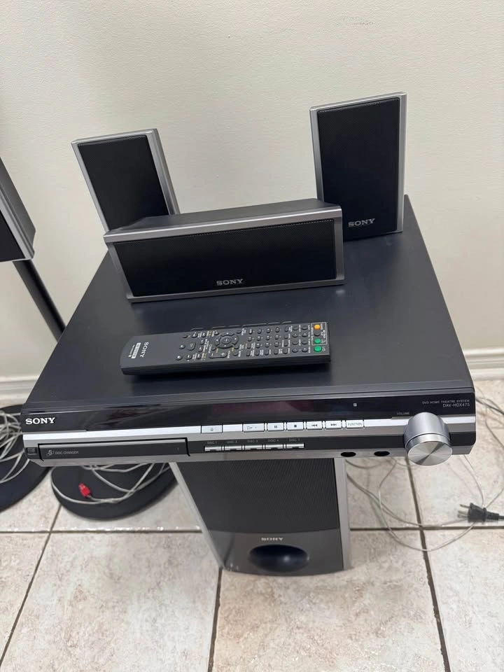 SONY DVD HOME THEATRE SYSTEM DAV-HDX475 - photo 2