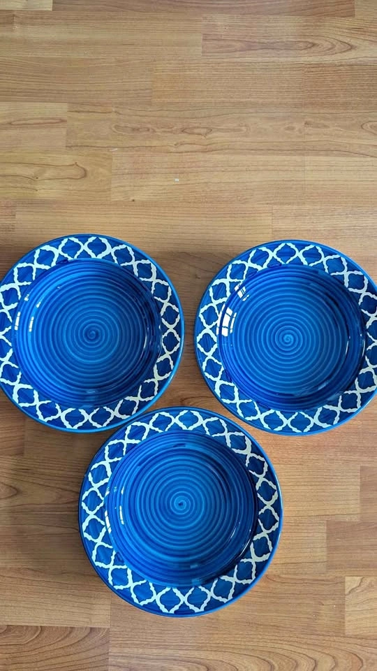 Brand new pasta plates bowls - set of 3