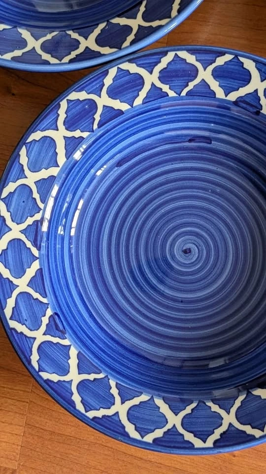 Brand new pasta plates bowls - set of 3 - photo 3