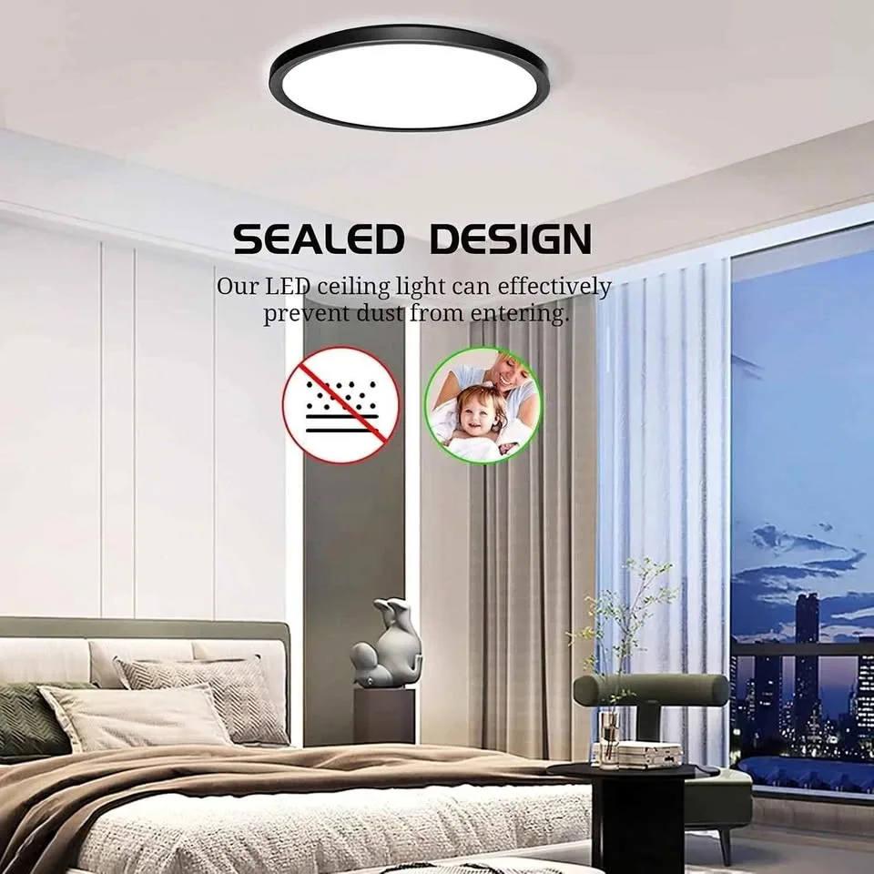 12 Inch ETL Flush Mount Ceiling Light thumbnail