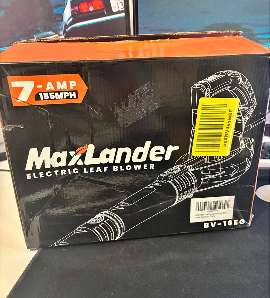 New - MAXLANDER Leaf Blower