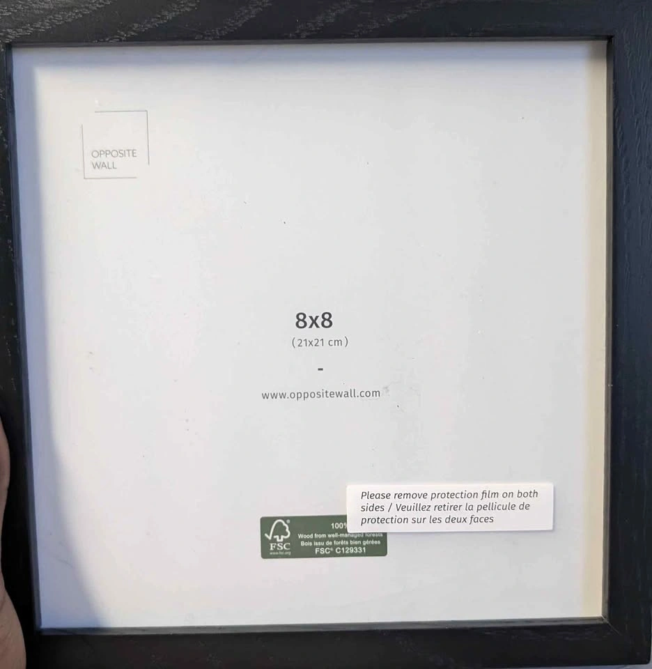 8 x 8 picture frame