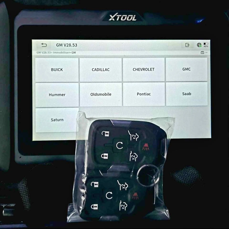 KEYS for Suburban Tahoe Yukon Push Start 6 Buttons Smart Keyless