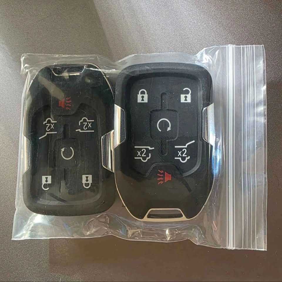 KEYS for Suburban Tahoe Yukon Push Start 6 Buttons Smart Keyless - photo 2