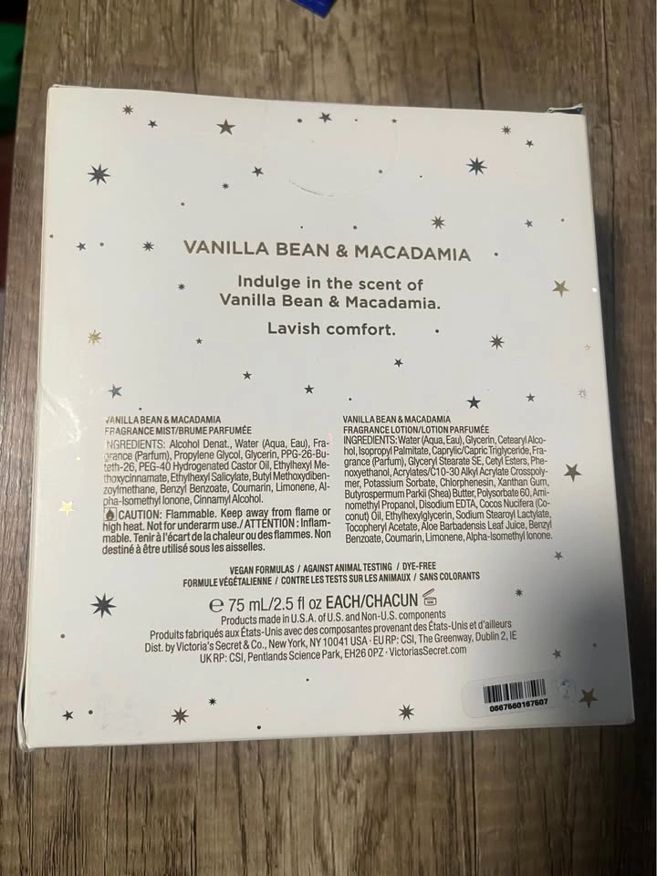 Victoria's Secret Vanilla Bean & Macadamia Gift Set - photo 2