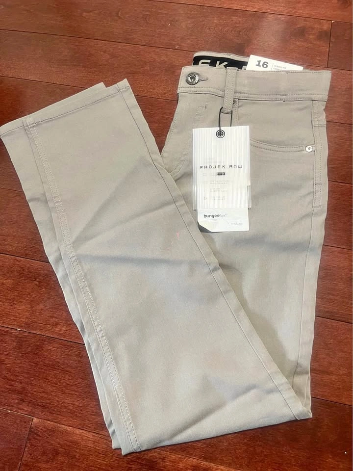 Projek Raw kids Khaki Pants Size 16