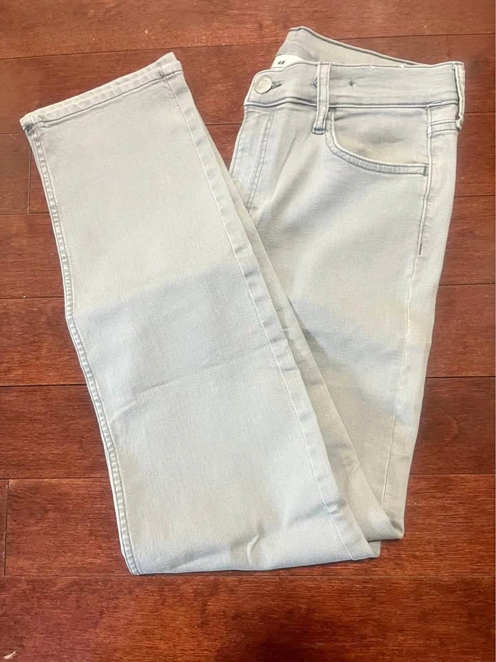 H&M Light Grey Jeans - Kids Size 14