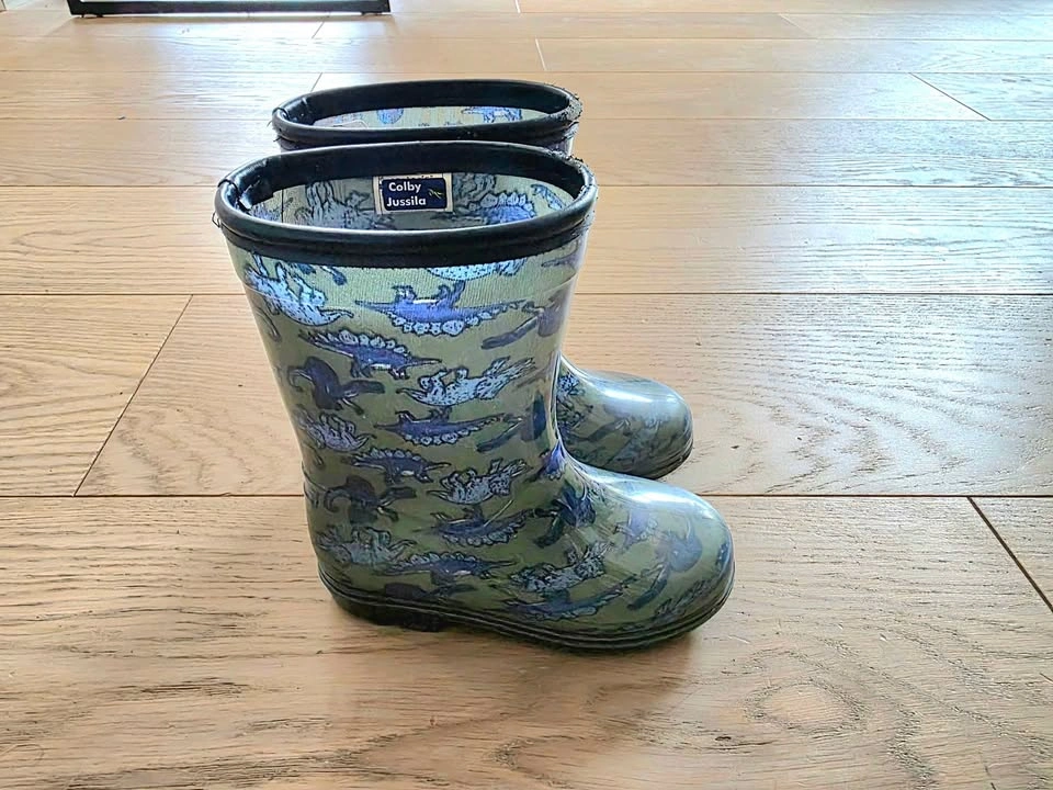 Size 8c Carters Dinosaur Rain Boots