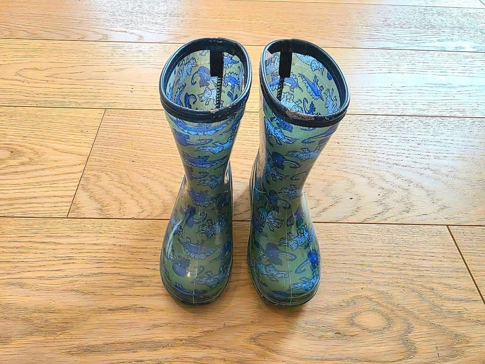 Size 8c Carters Dinosaur Rain Boots - photo 2