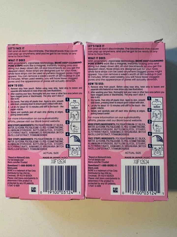 Biore Nose & Face Pore Strips - photo 2