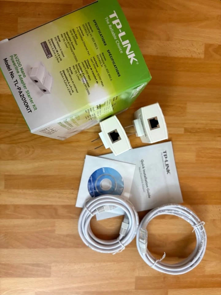 TP-Link Powerline Adapter Kit AV200 (CPL AV200) - photo 3