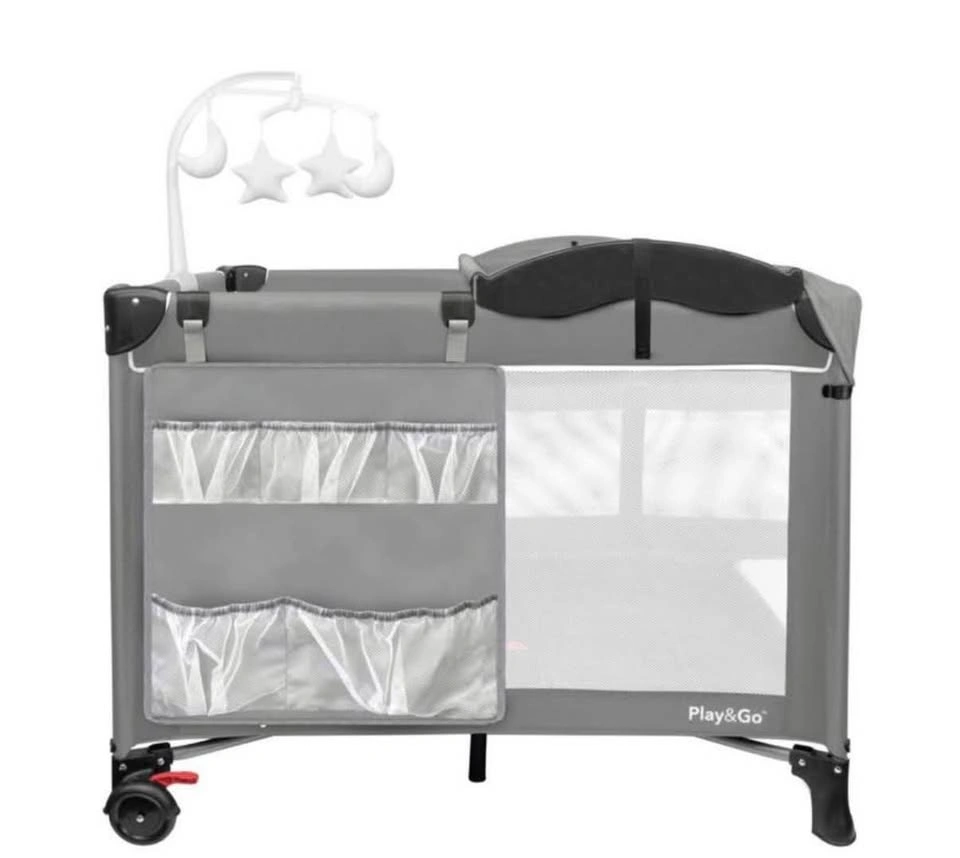 Mini Crib with Mattress - photo 3