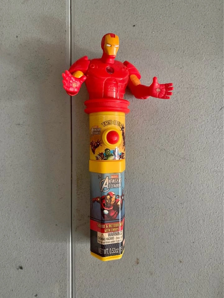 Iron Man Empty Candy Container