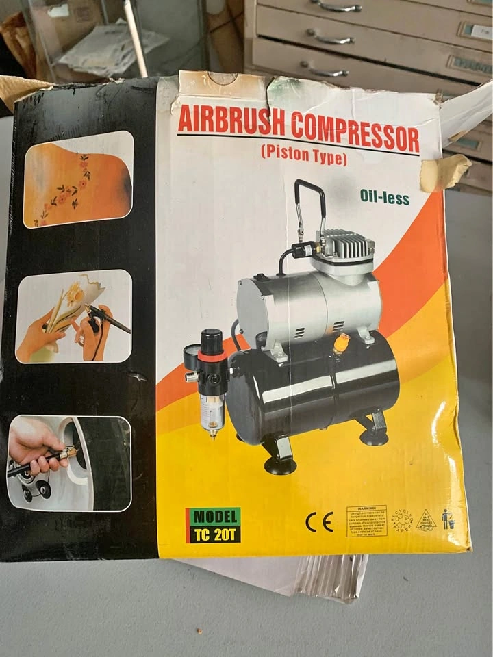 Air brush compressor kit