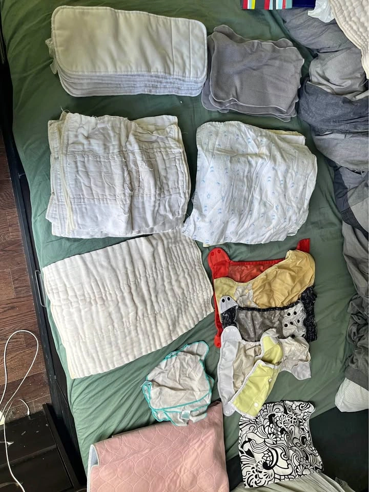 Cloth Diapering Starter Bundle - Flip, Thirsties, Prefolds & Mor