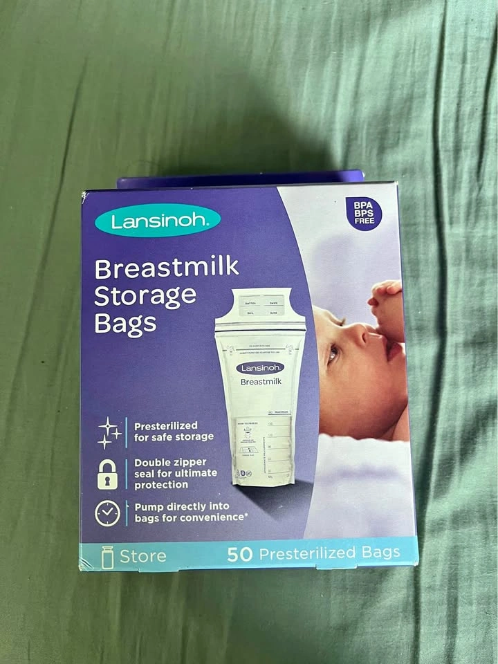 Lansinoh Breastmilk Storage Bags (50 bags)