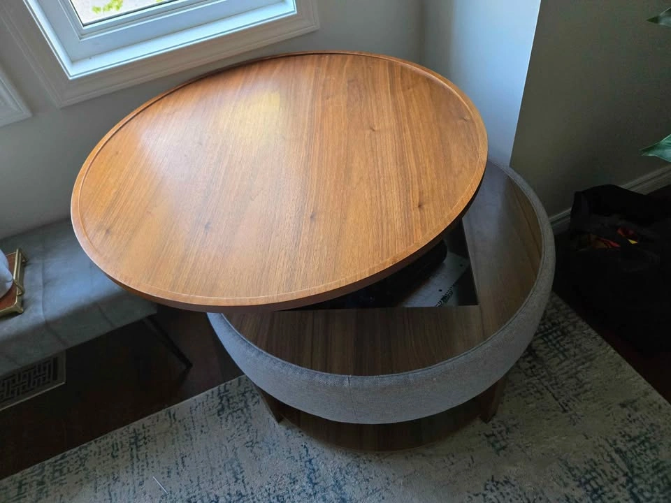 Coffee table with lift and storage - photo 2