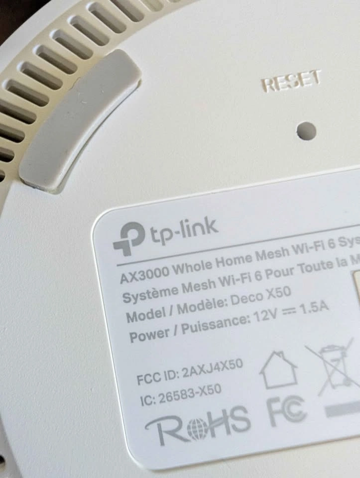 TP-Link Deco X50 AX3000 Mesh Wi-Fi 6 System 2-pack - photo 4