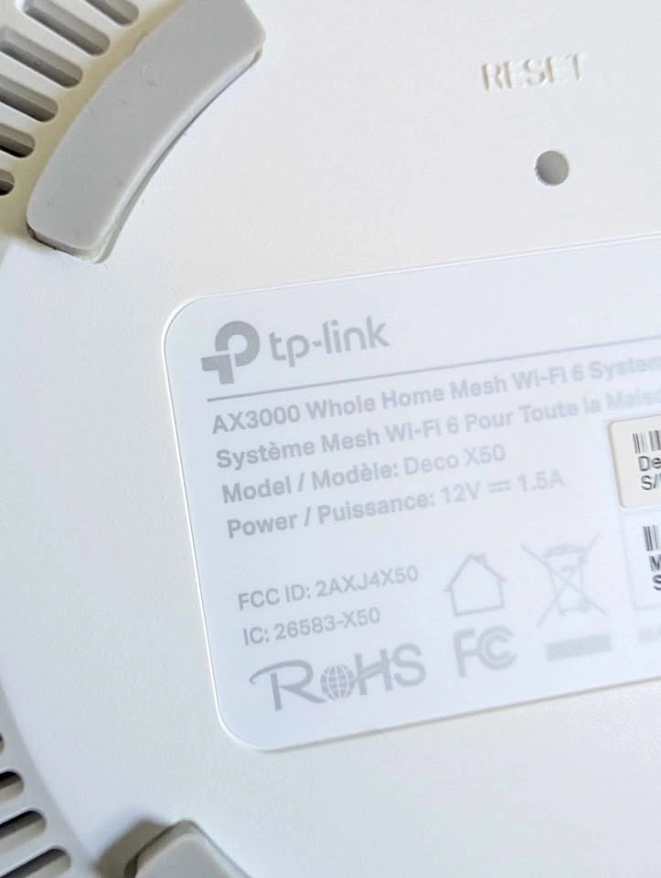 TP-Link Deco X50 AX3000 Mesh Wi-Fi 6 System 2-pack - photo 5