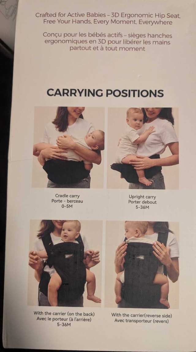 BNIB 2 in 1 Momcozy Baby Carrier - photo 3