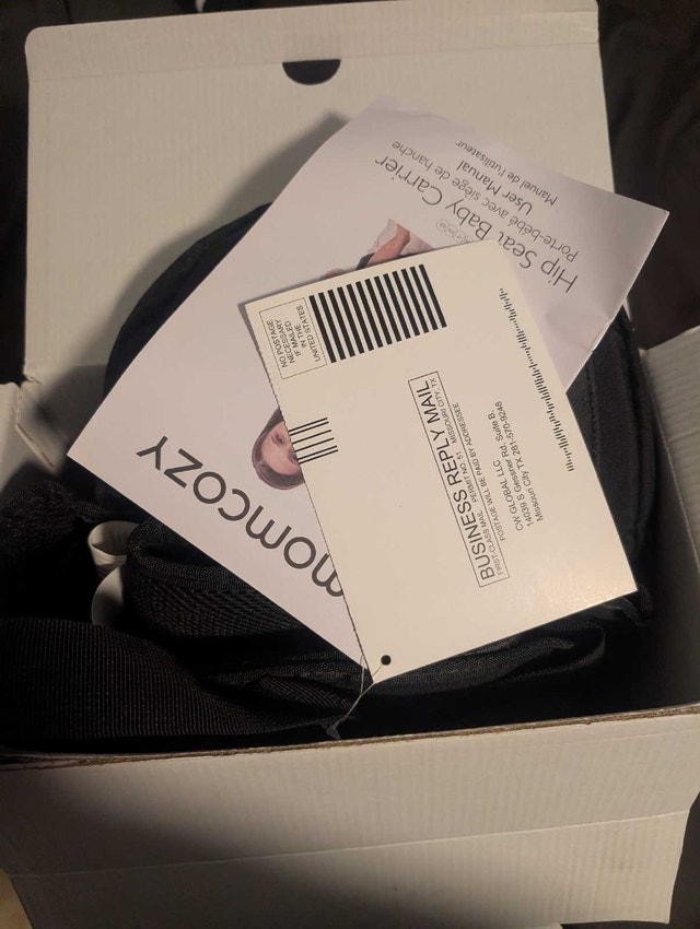BNIB Momcozy Hip Seat Carrier - photo 4