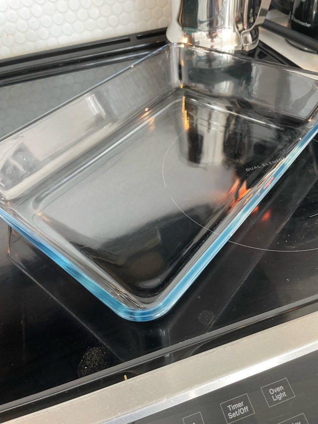 Used Baking Dish - 9x13 Inch Glass
