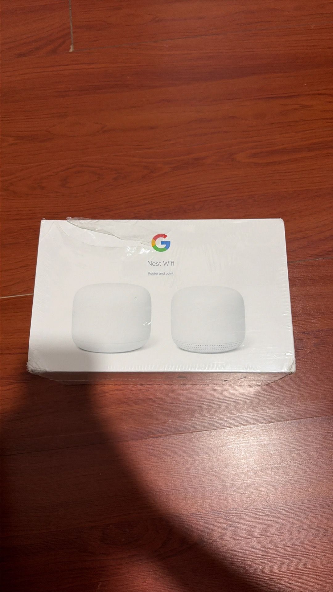 Google Nest WiFi Router and Point