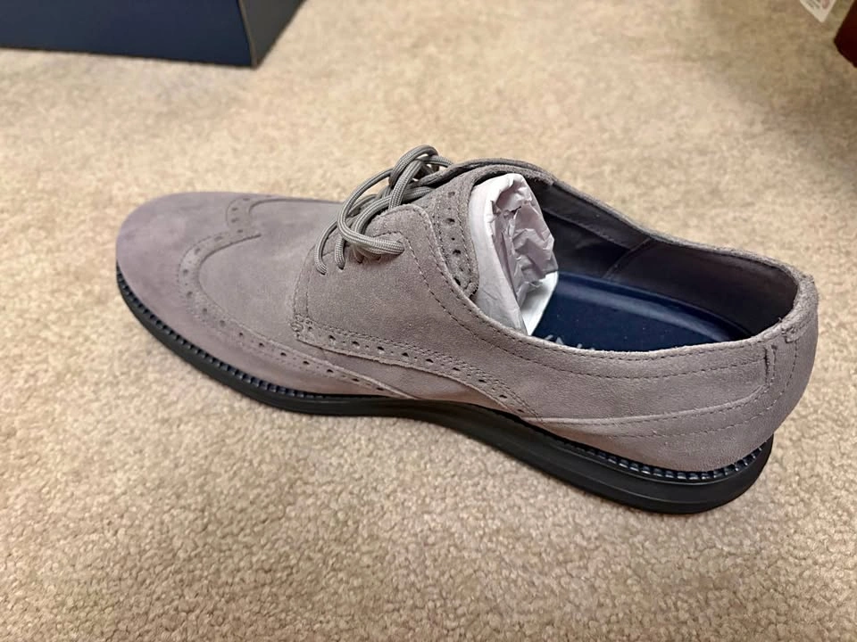 BNIB Cole Haan Original Grand Shwng Suede Men's Size 10