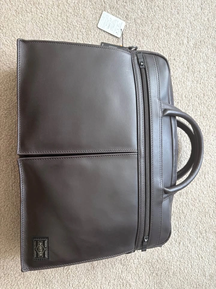 BNWT Porter Amaze Leather briefcase - photo 4