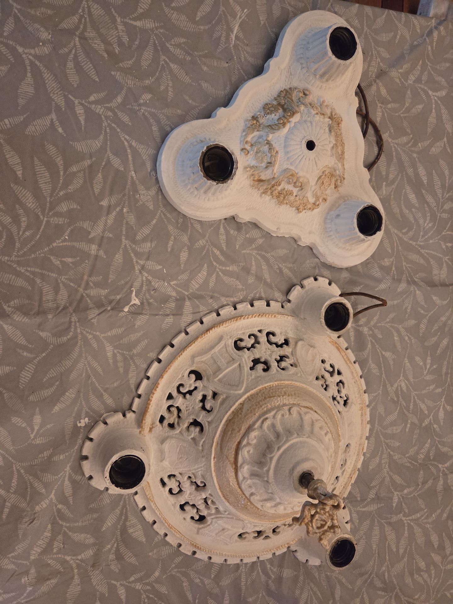Vintage light fixtures 20s Chicago bungalow