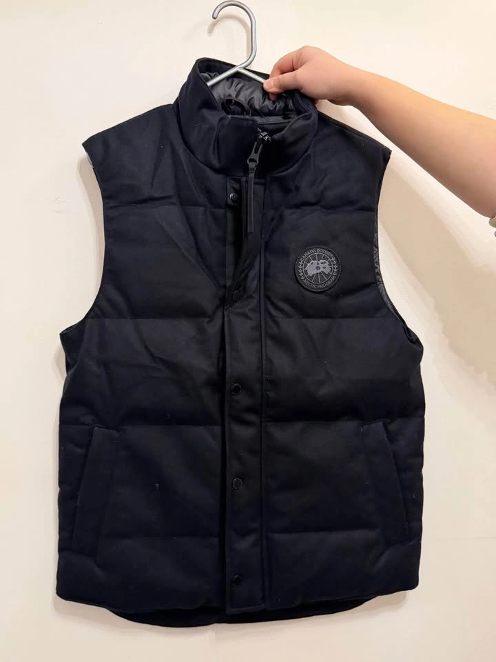 Canada Goose Garson Vest Wool - Men's Size S - Atlantic Navy - N - photo 2