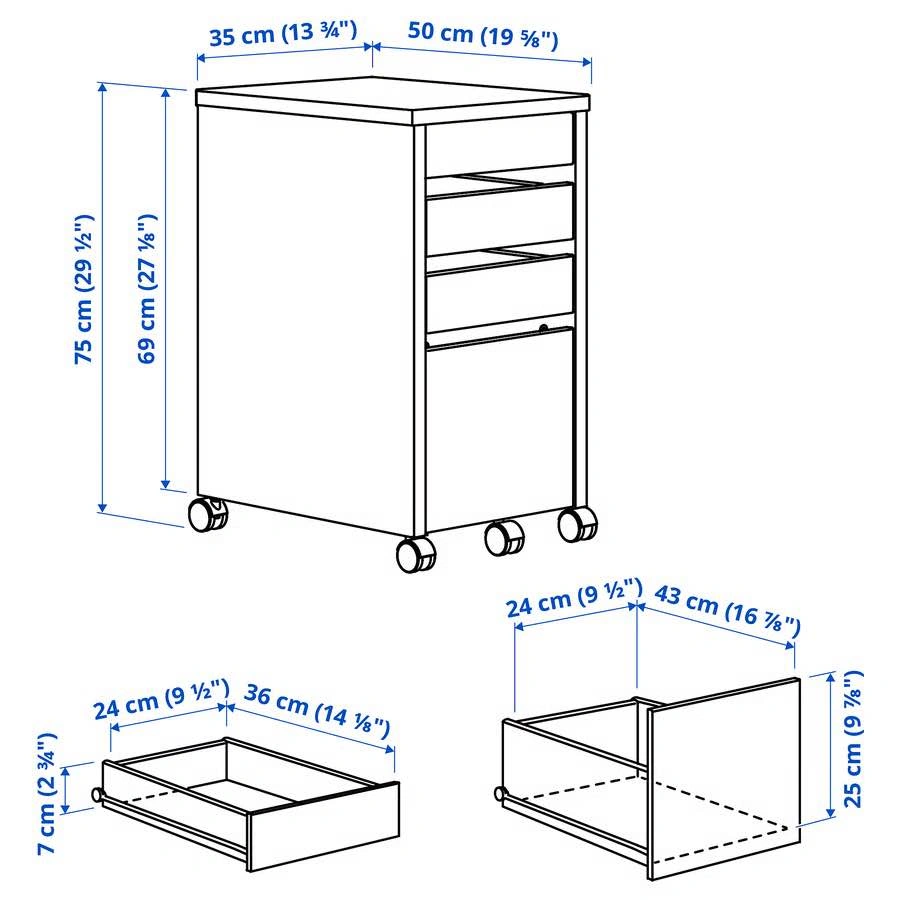 Ikea Micke Drawer - photo 2