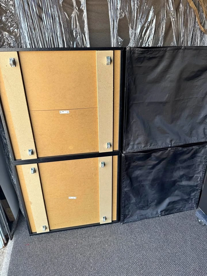 4 Underbed Storages with Wheels - $50