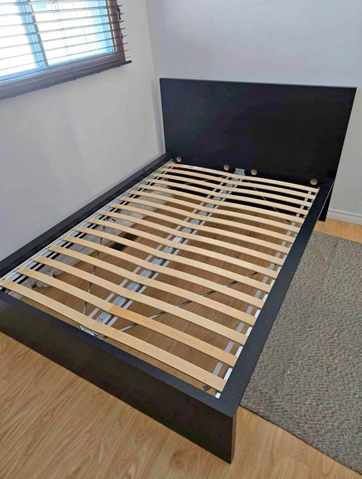 Ikea Malm Double Bed Frame with Storage